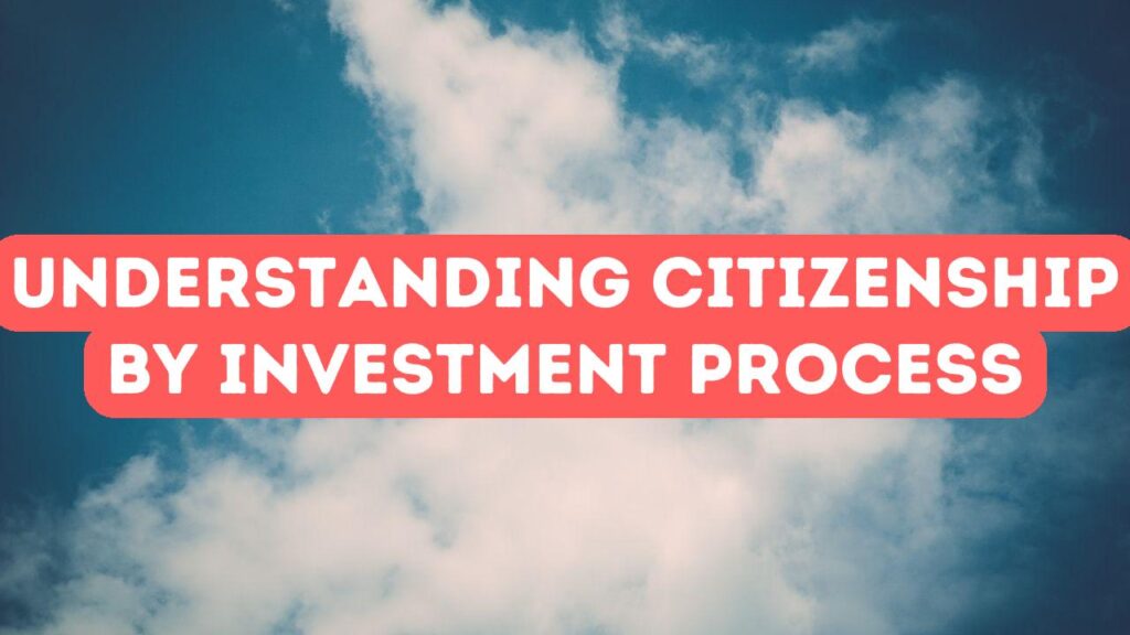 Understanding the Process of Citizenship by Investment